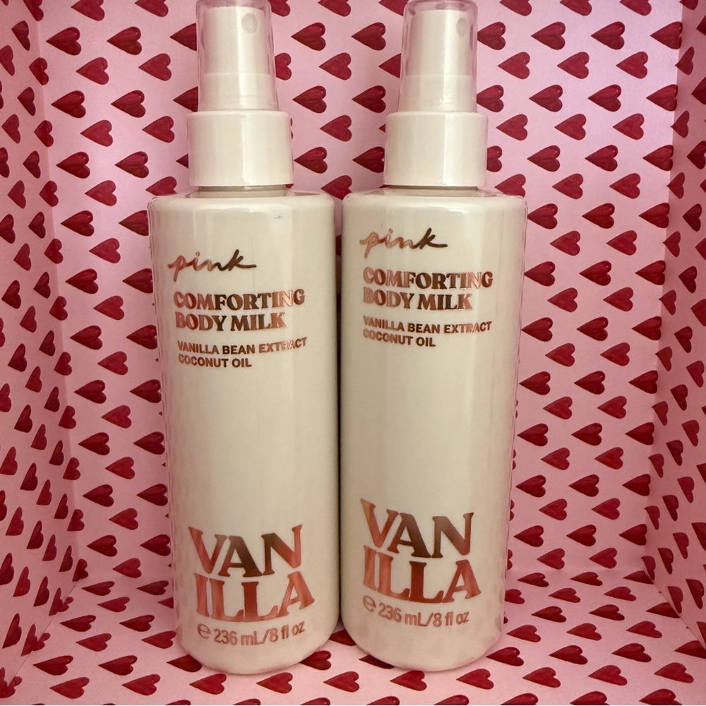 PINK VANILLA comforting body milk 2-Piece